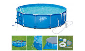Бассейн каркасный 427х132см Summer Escapes Р20-1452-В Бассейн каркасный 427х132см Summer Escapes Р20-1452-В