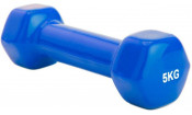 Набор гантелей обрезиненных по 5 кг, синие, 2 шт. Набор гантелей обрезиненных по 5 кг, синие, 2 шт.